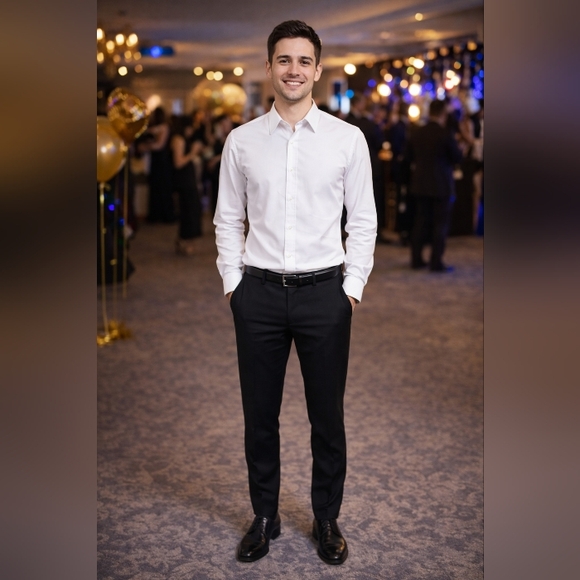 Hudson'S Bay Other - Kids White Button Down Shirt Sz8